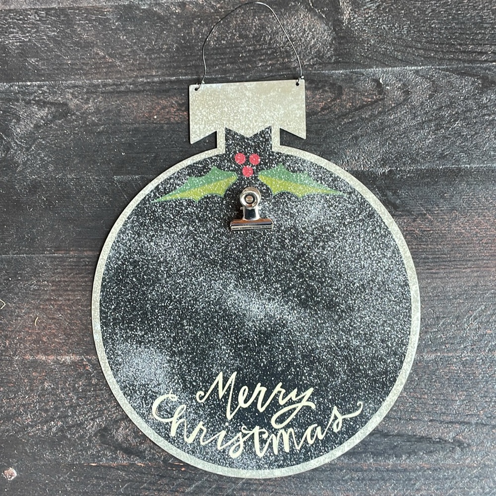 ❤️5/$25 - Metal ornament photo holder